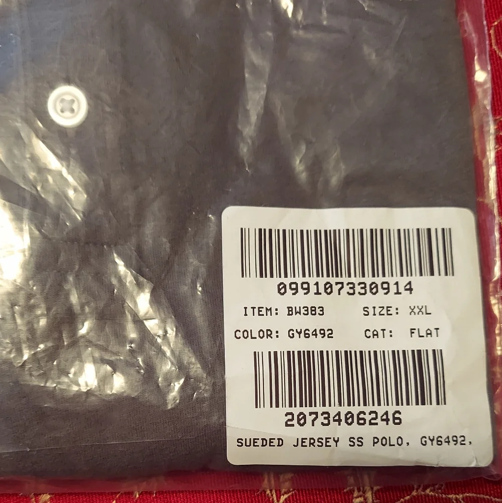 J.Crew Sueded Jersey Cotton Polo Shirt - Classic Fit XXL 46-48 Grey OR Navy BNWT